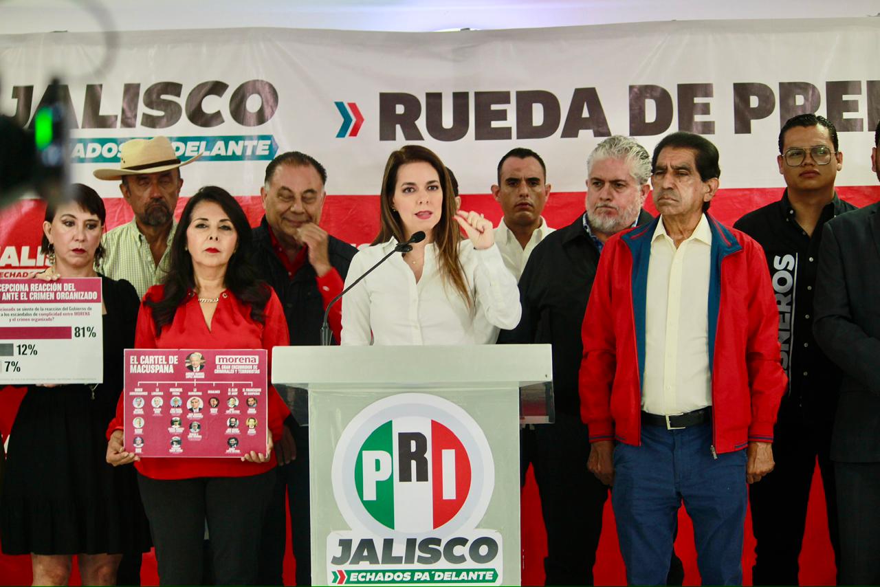 PRI Jalisco exhibe Cartel de Morena.
