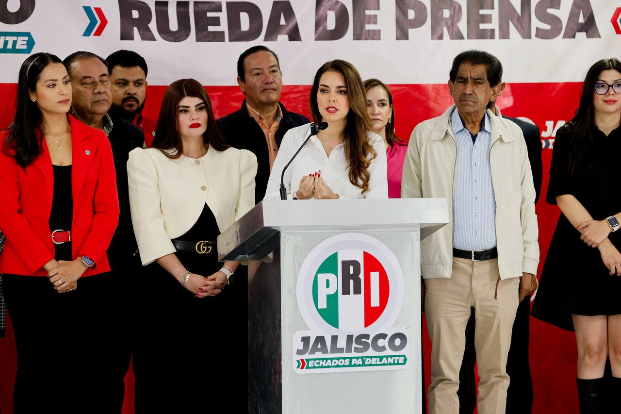 PRI Jalisco alza la voz contra la reforma al amparo y la persecución política de Morena