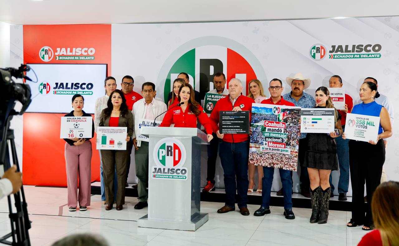 La demoledora victoria del PRI en Coahuila demuestra que hay oposición y Morena no es invencible: Laura Haro.